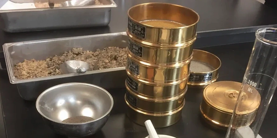 Grain Size Analysis (Sieve + Hydrometer) for Mesa Soil Classification